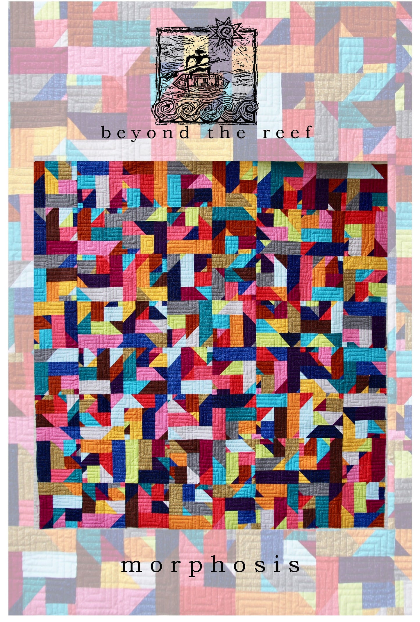 Morphosis quilt pattern beyondthereef Natalie Barnes