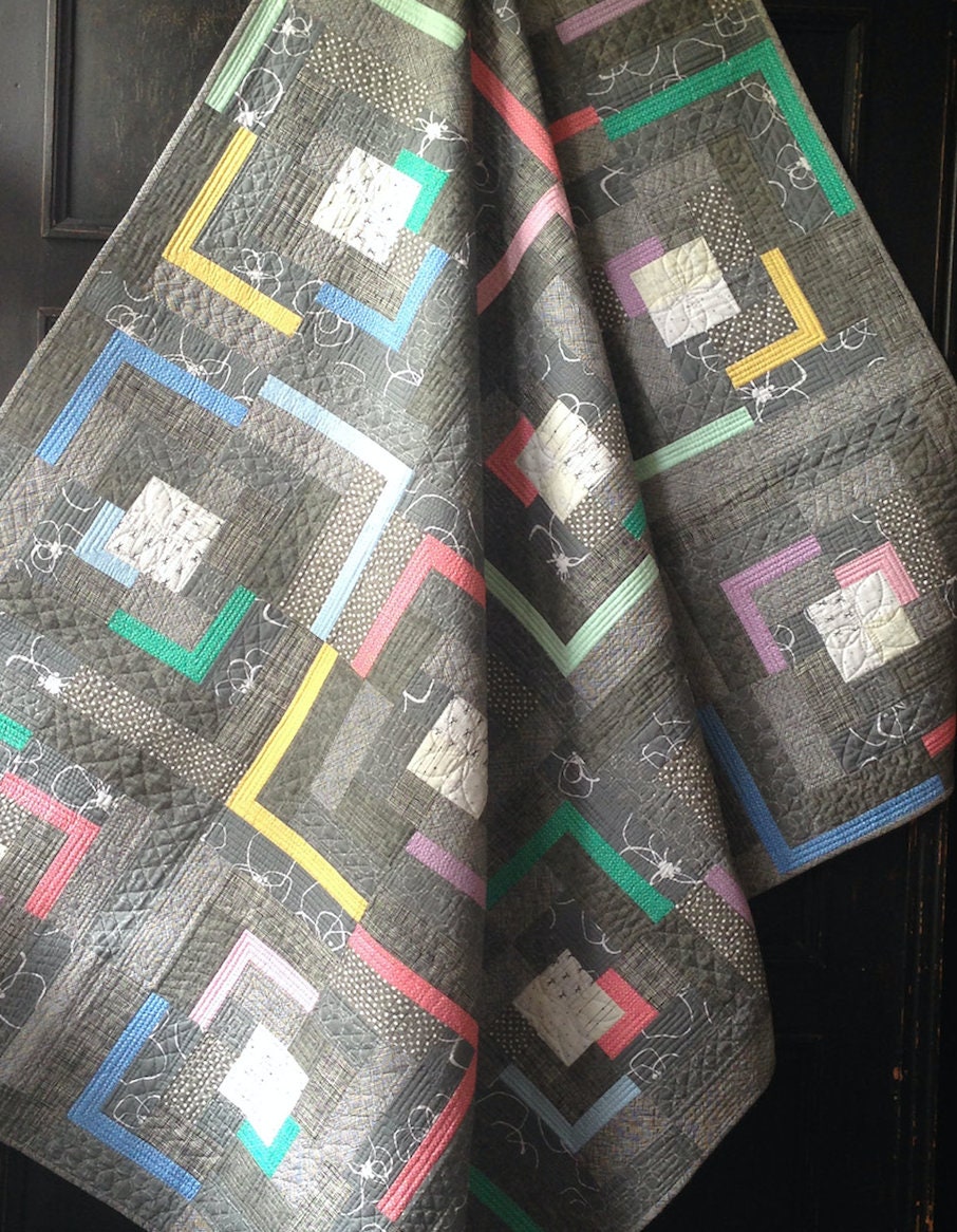 beyond the reef pattern + Post & Beam quilt pattern
