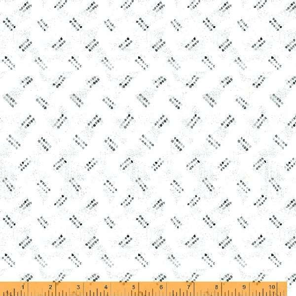 Makers Collage BTHY Shirting White 52790A 4 by Natalie Barnes for Windham Fabrics Low Volume fabric Quilting Cotton OEKO Tex Certified