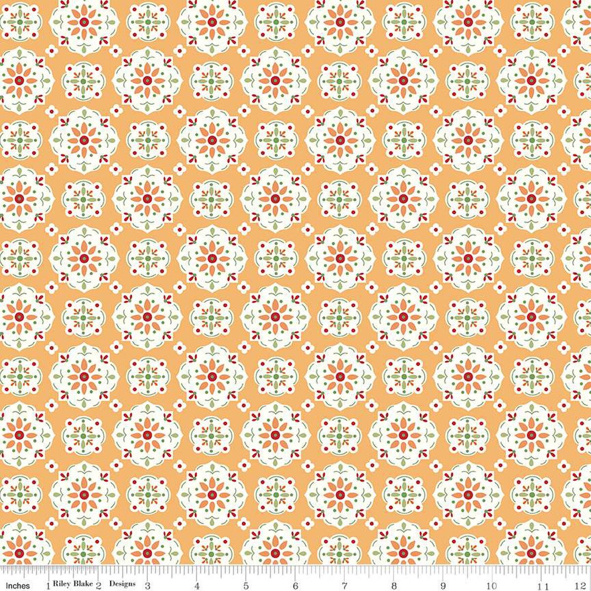 NEW Lori Holt Bee Vintage fabric BTHY Sarah Jane Color Daisy Premium quilting cotton