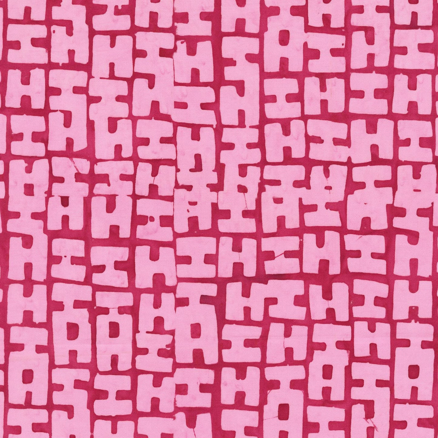 Marcia Derse Stenographers Notebook batik fabric HI color Macaron Pink Pink on Pink BTHY