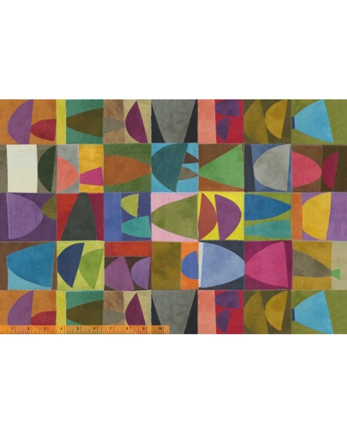 Palette Stacks fabric by Marcia Derse BTY by the yard OEKO Tex Quilting Cotton Windham Fabrics