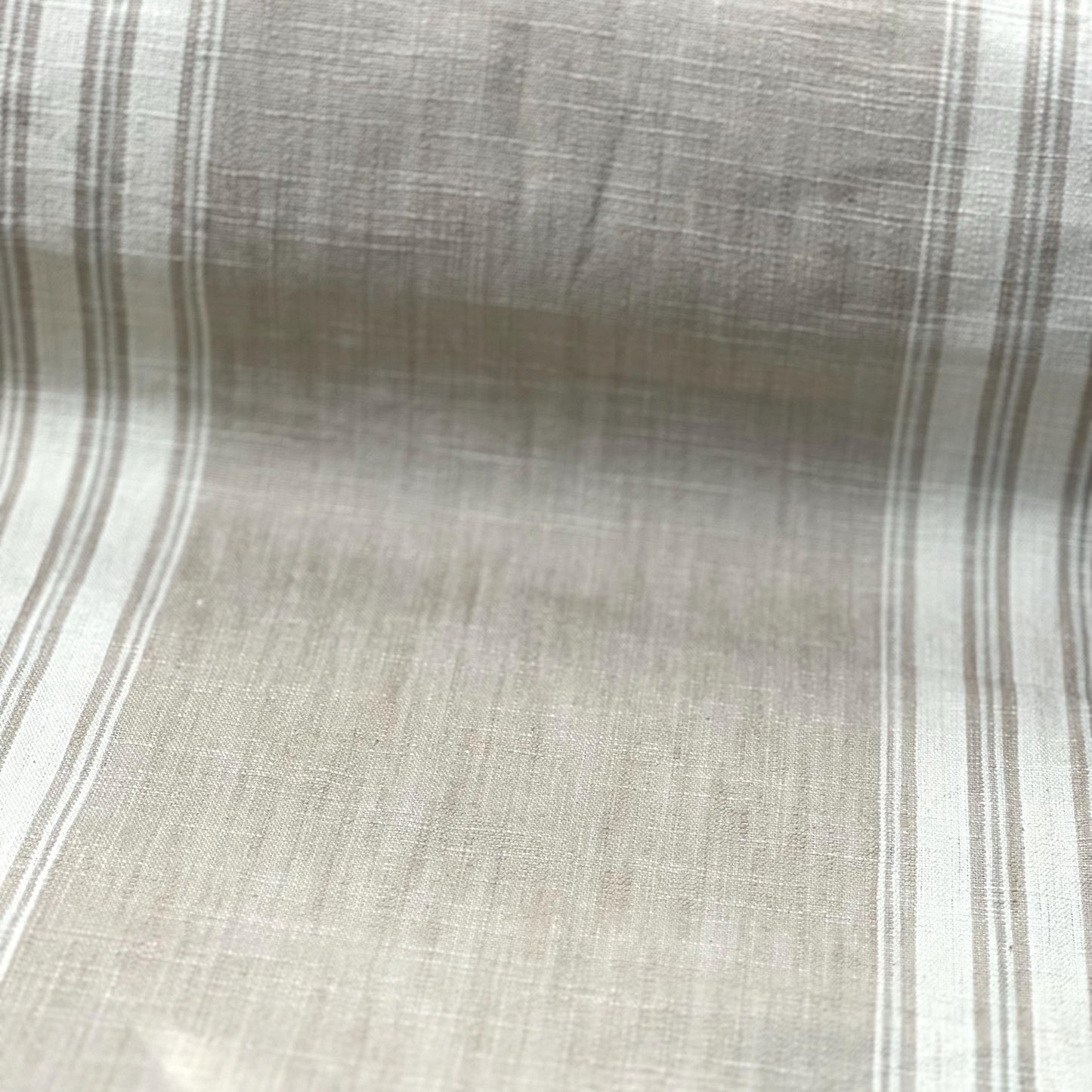 16 w Panier De Fleur Flax and cream 920 150 Moda Toweling by French General