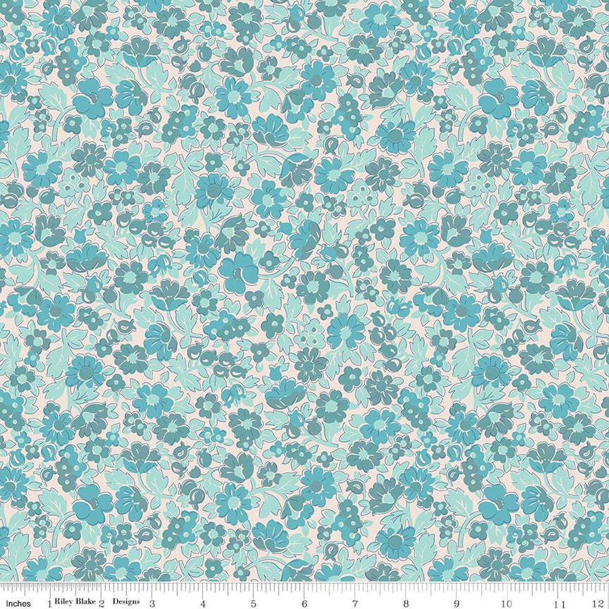 Mercantile Beloved Cottage Lori Holt Fabric Riley Blake C14383 Cottage