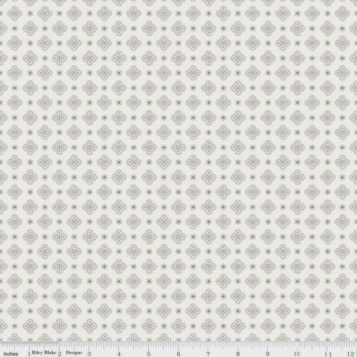 Calico Starshine on Cloud Color Milk Can Lori Holt Fabric Riley Blake C12859 MilkCan