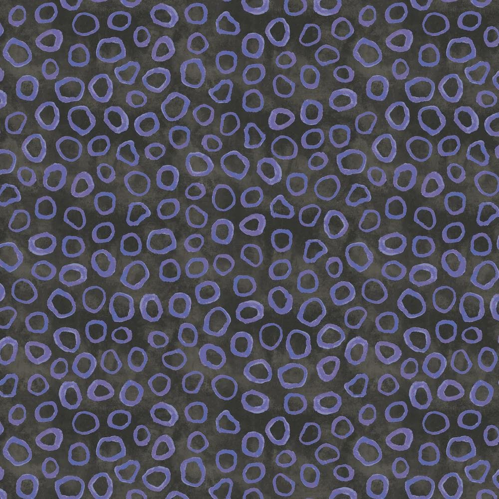 NEW Sketchbook 21 Opal Gems Purple and Black fabric BTHY by Marcia Derse premium quilting cotton