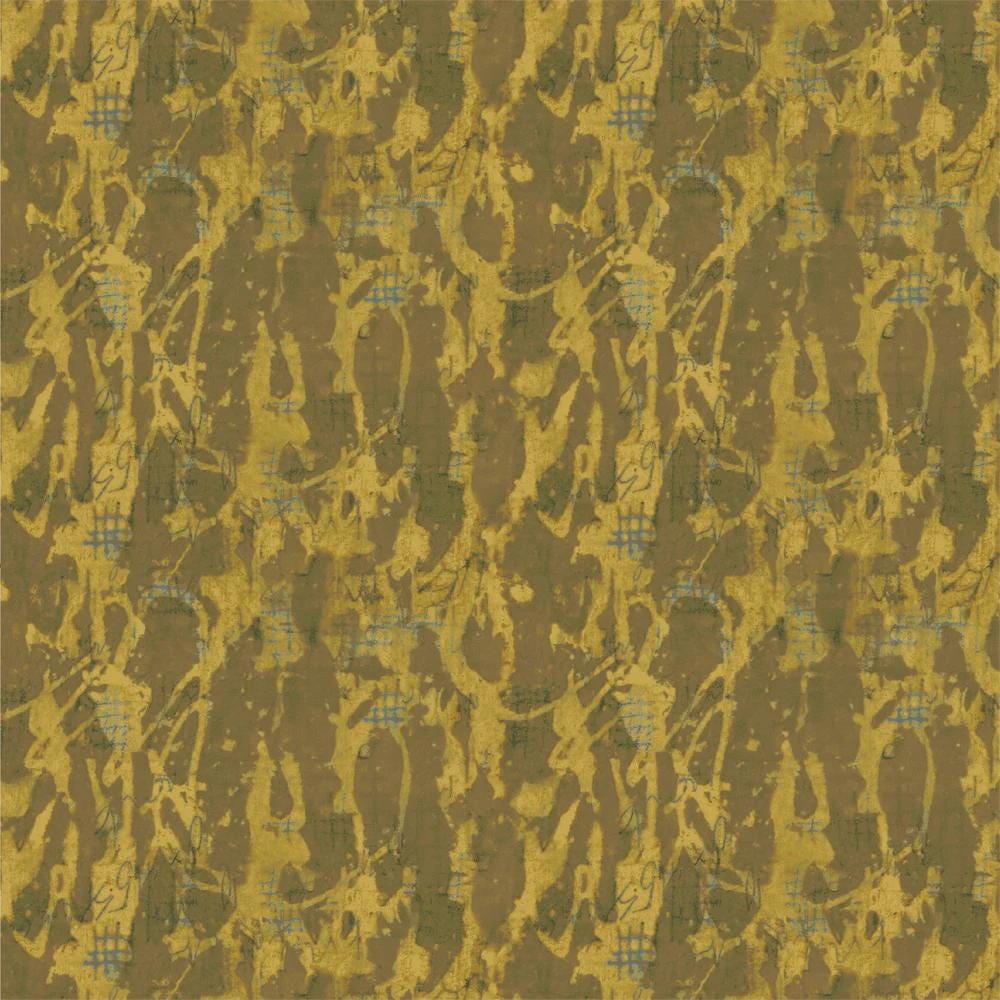 NEW Sketchbook 21 Dijon Blizzard Yellow fabric BTHY by Marcia Derse premium quilting cotton