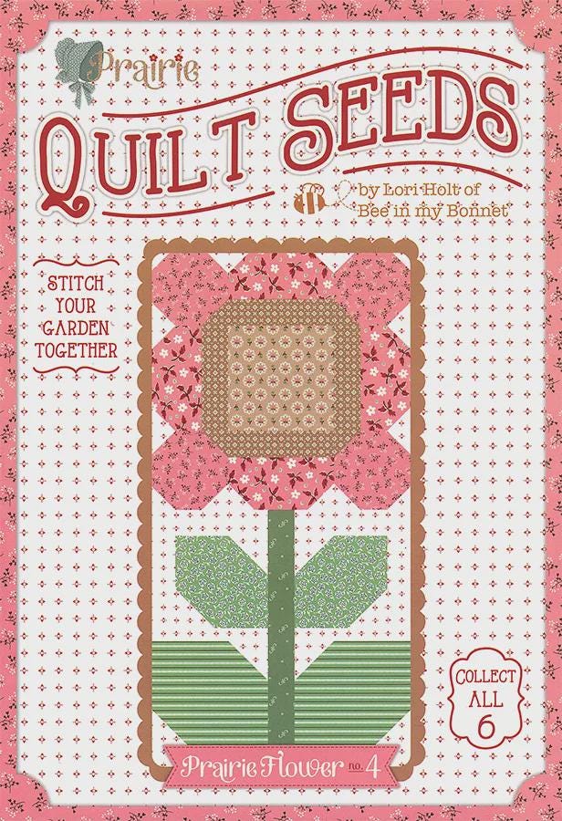 Quilt Seeds Prairie Flower quilt pattern by Lori Holt of Bee in my Bonnet Design Modern Quilt Pattern Modern Quilting