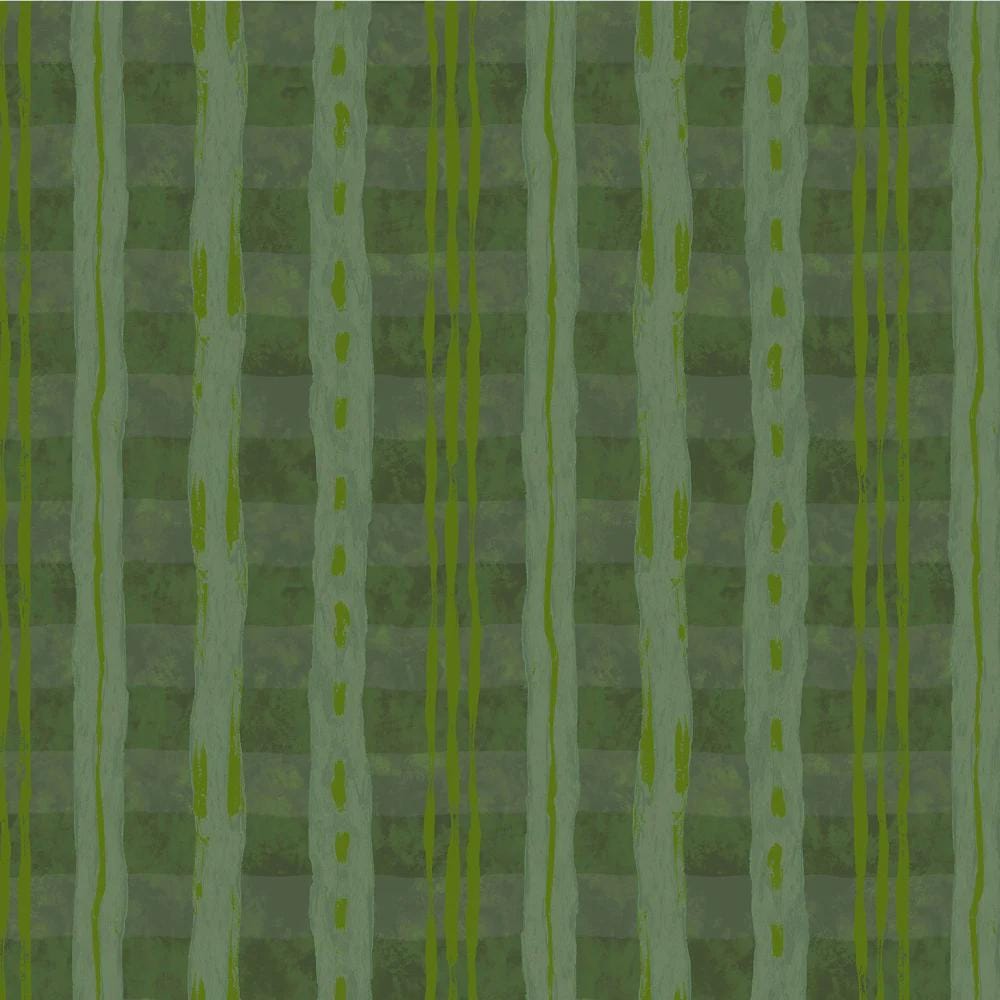 NEW Sketchbook 21 Grassy Ribbons Green fabric BTHY by Marcia Derse premium quilting cotton