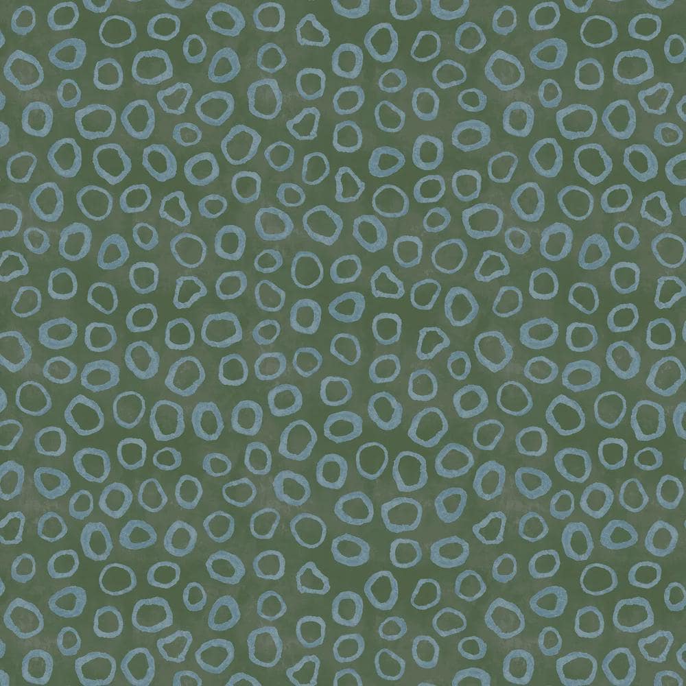 NEW Sketchbook 21 Lilypad Gems Blue and Green fabric BTHY by Marcia Derse premium quilting cotton