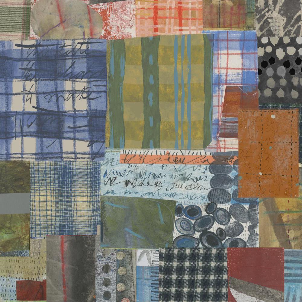 NEW Sketchbook 21 Multicolor Picnic Grounds fabric BTHY by Marcia Derse premium quilting cotton