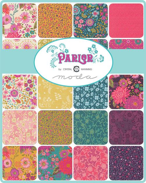 NEW Parlor by Crystal Manning Layer Cake Bundle 42 pieces 27 fabrics premium quilting cotton