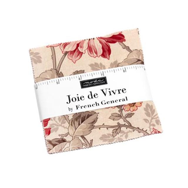 NEW Joie de Vivre by French General Charm Pack Bundle 42 pieces premium quilting cotton