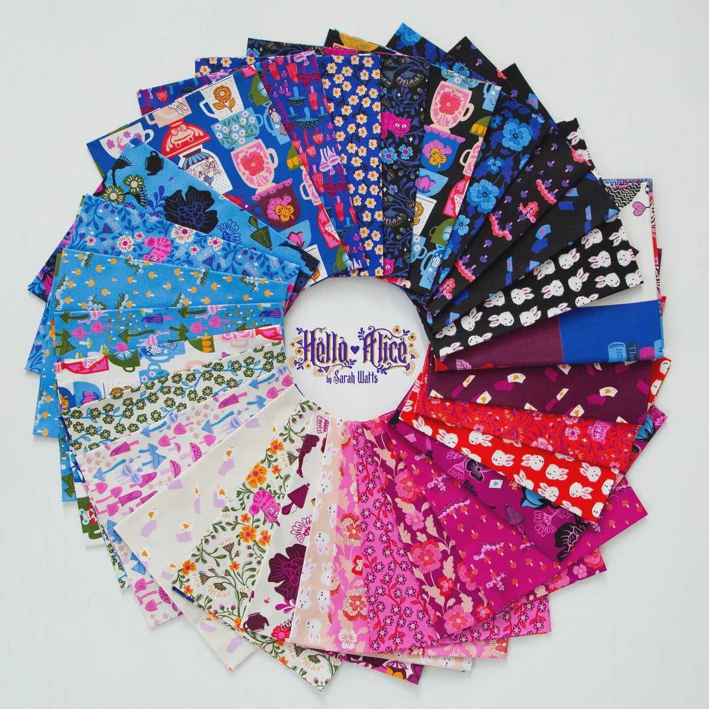 Hello Alice by Ruby Star Society fabric Jelly Roll 40 piece Moda Fabrics Quilting Cotton