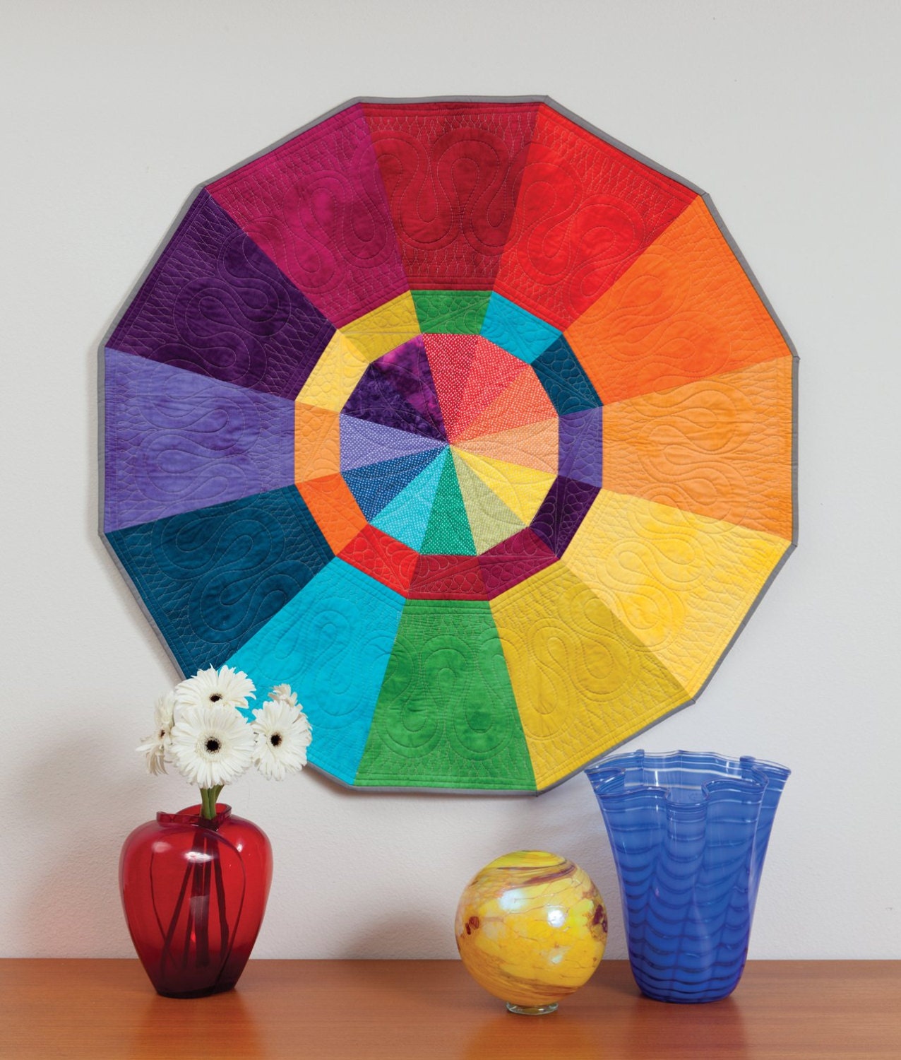SALE Quilting Instruction book 87pp - A Modern Twist by Natalie Barnes with Angela Walters That Patchwork Place publisher