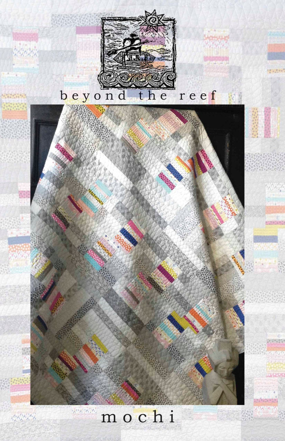 beyond the reef pattern + MOCHI (as seen in Moda Blog!)