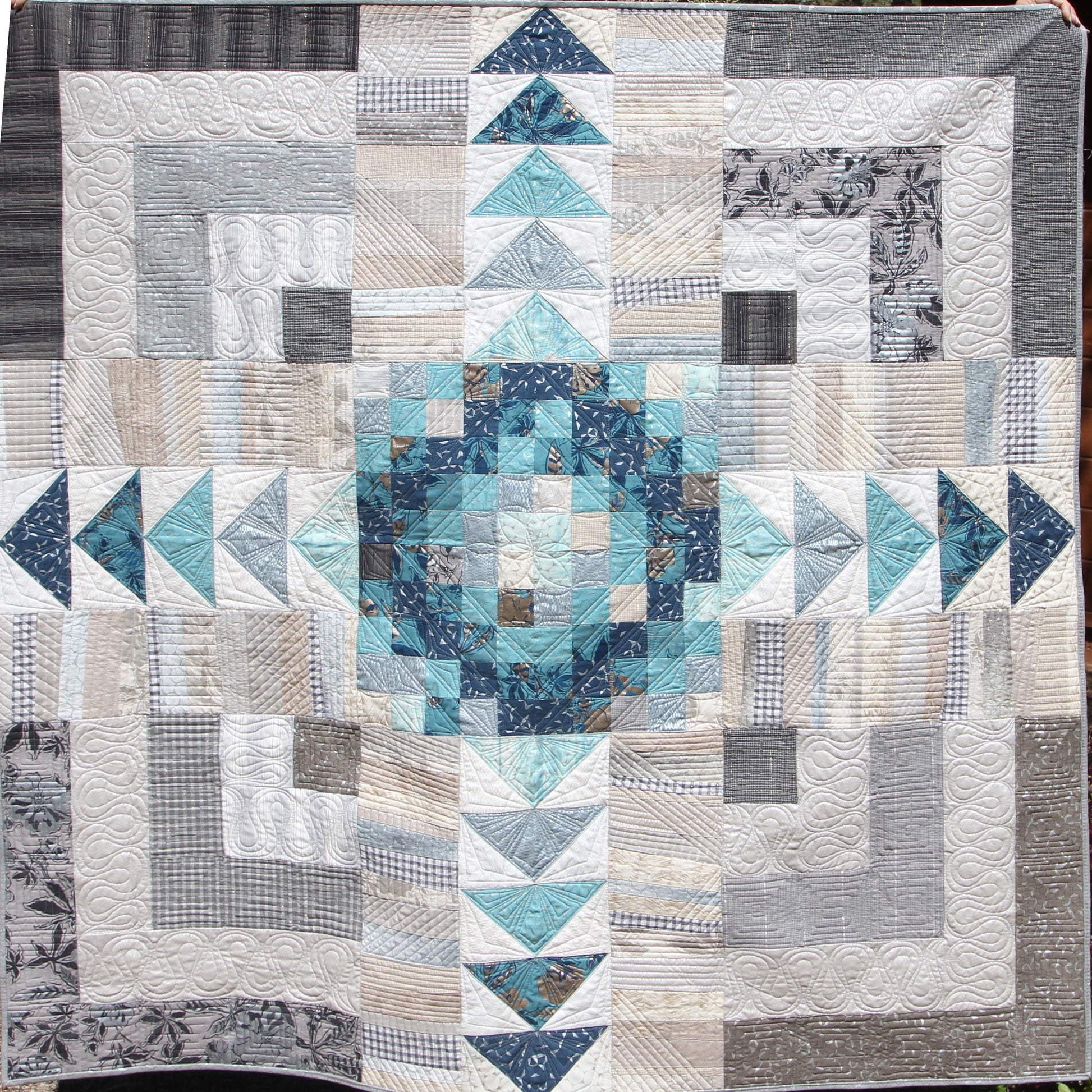 HOMEWARD Digital quilt pattern beyond the reef Natalie Barnes design