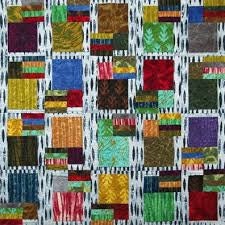 Flower Stalls by Natalie Barnes from beyond the reef patterns quilt pattern Modern Quilt Modern Quilt pattern Beginner Quilt