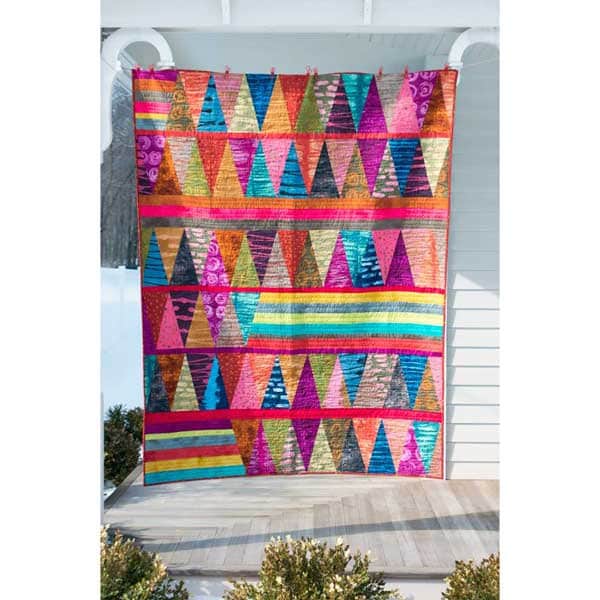 Tattoo quilt pattern by Natalie Barnes of beyond the reef patterns 57 x 77 Modern Patchwork Modern Quilting Quilt