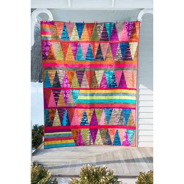 NEW Digital Tattoo Quilt Pattern 12pp Marcia Derse Modern Patchwork 57 x 77 inches