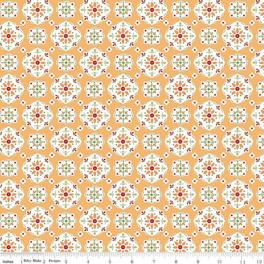 NEW Lori Holt Bee Vintage fabric BTHY Sarah Jane Color Daisy Premium quilting cotton