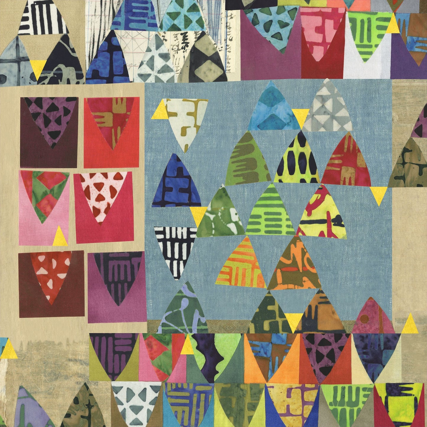 MARCIA DERSE Open Space fabric BTY by the yard High Density Cotton