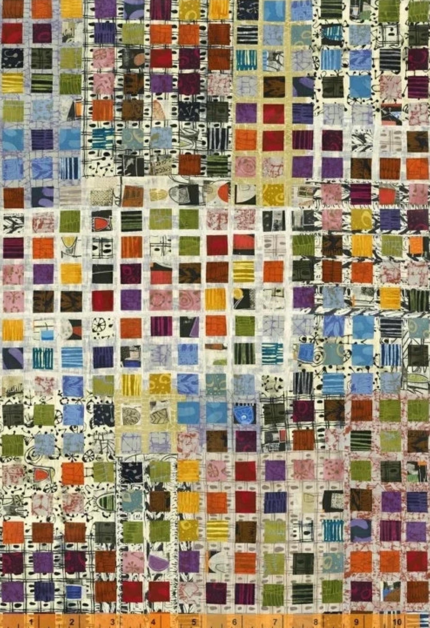Field Guide To Art History 101 fabric BTY Marcia Derse by the yard 51956D X OEKO Tex High Density Cotton Windham Fabrics