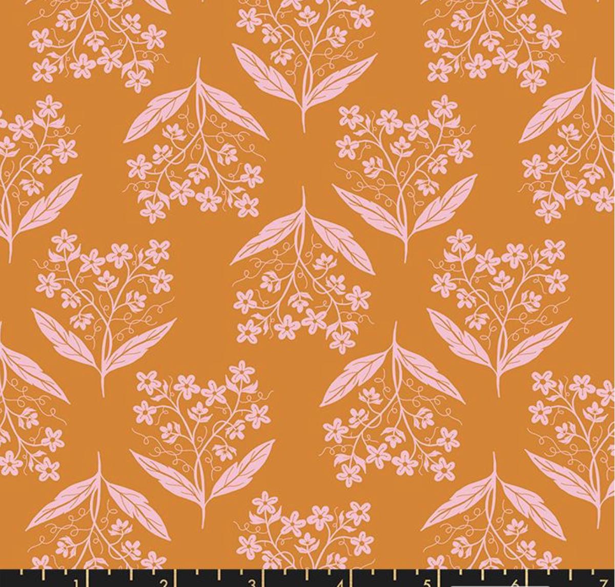 BTHY Ruby Star Society Verbena Verbena Color Earth Premium Quilting cotton