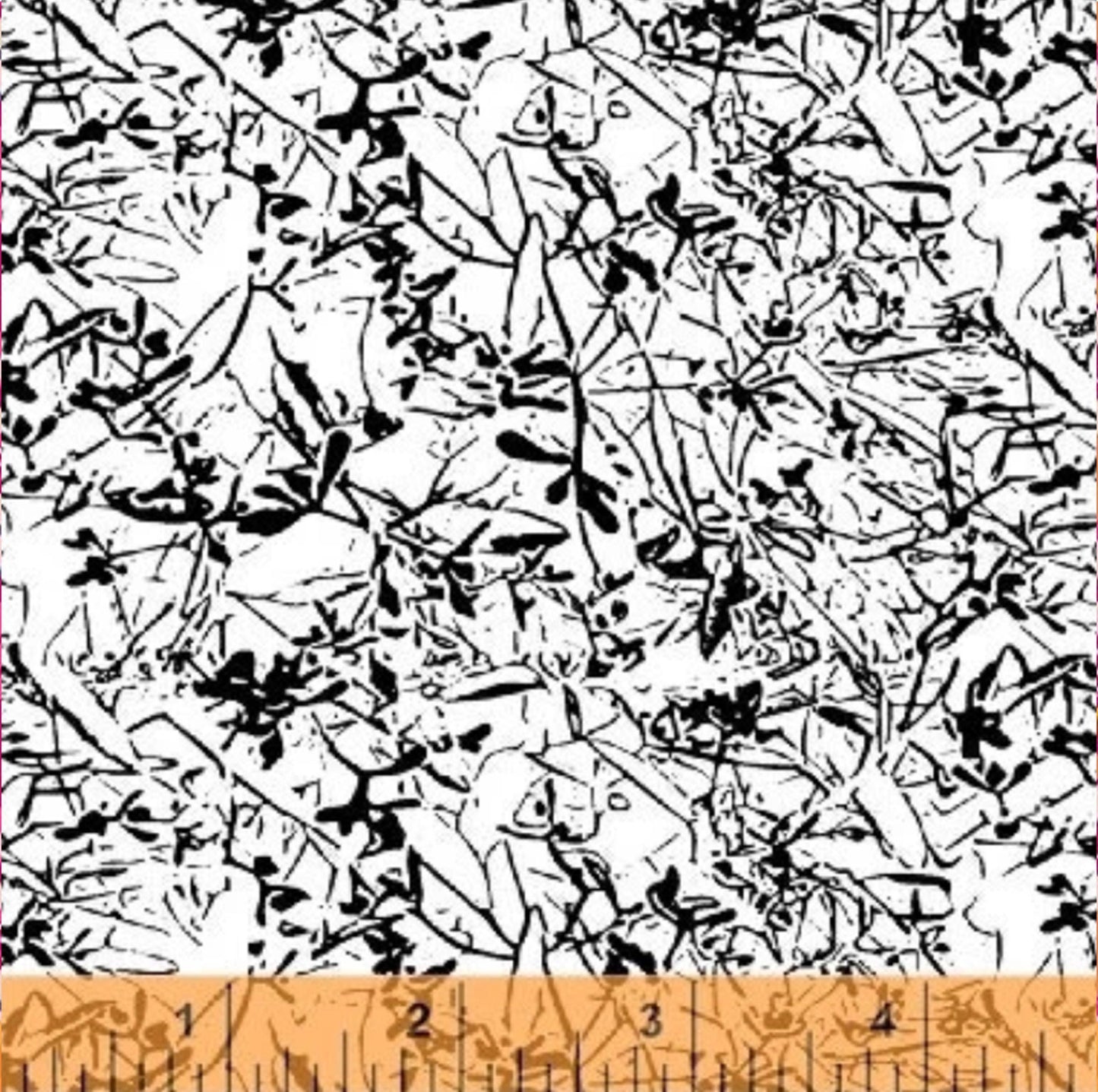 BTHY HOMEWARD fabric by Windham Fabrics Natalie Barnes Black and White fabric 100% cotton half yard