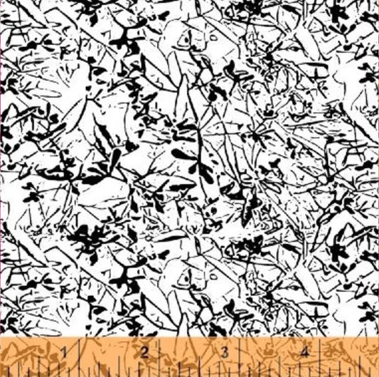 BTHY HOMEWARD fabric by Windham Fabrics Natalie Barnes Black and White fabric 100% cotton half yard