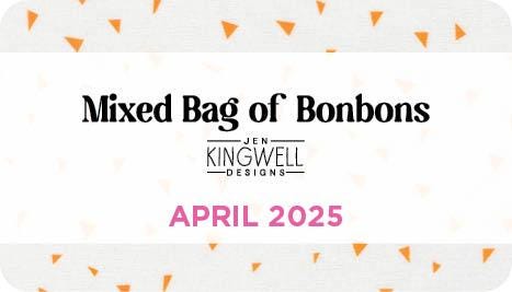 Jen Kingwell Mixed Bag Bonbons 10 Half Yard Fabric Bundle – Low Volume Quilting Cottons