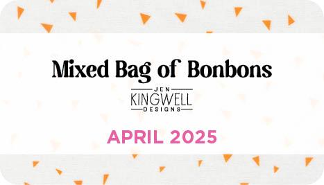 NEW One Yard Bundle Jen Kingwell Mixed Bag Bonbons fabric Low Volume Background Moda Fabrics Premium quilting cottons