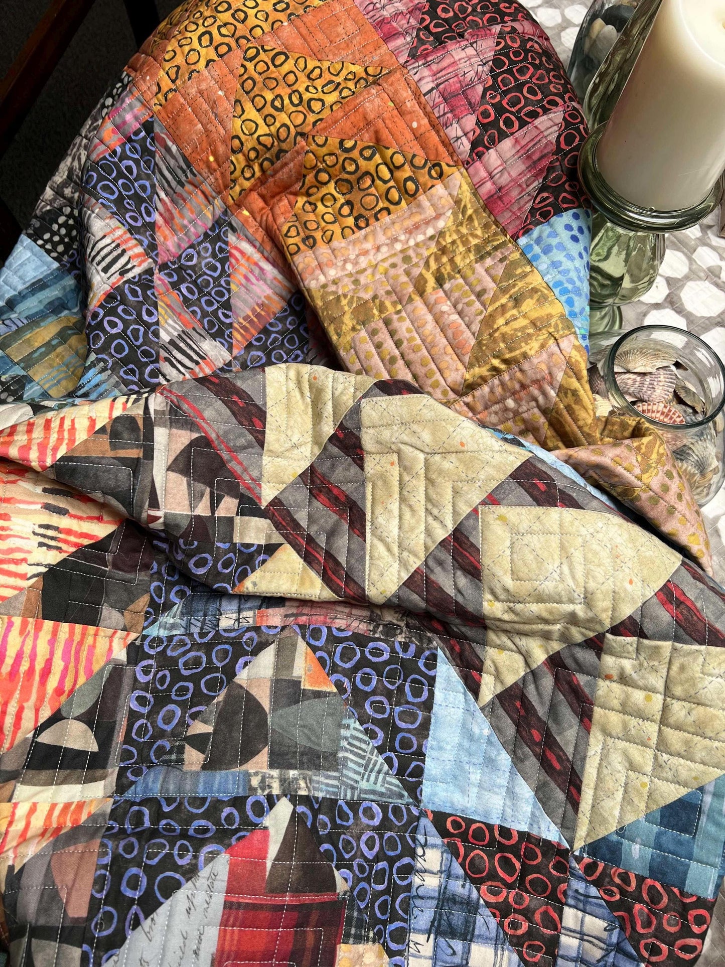 NEW UPCOUNTRY quilt kit with Sketchbook 21 Marcia Derse Premium quilting cottons