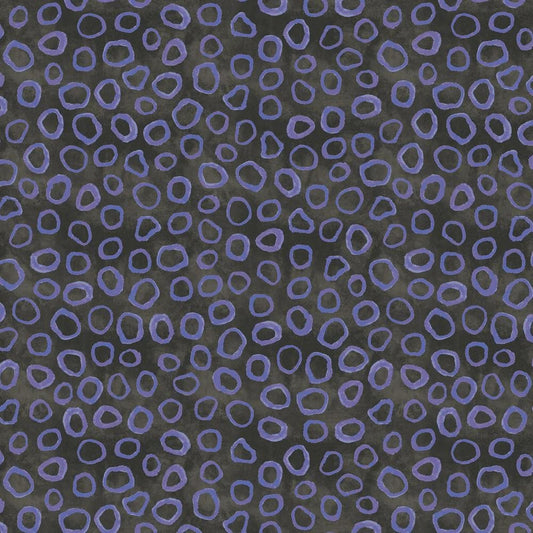NEW Sketchbook 21 Opal Gems Purple and Black fabric BTHY by Marcia Derse premium quilting cotton