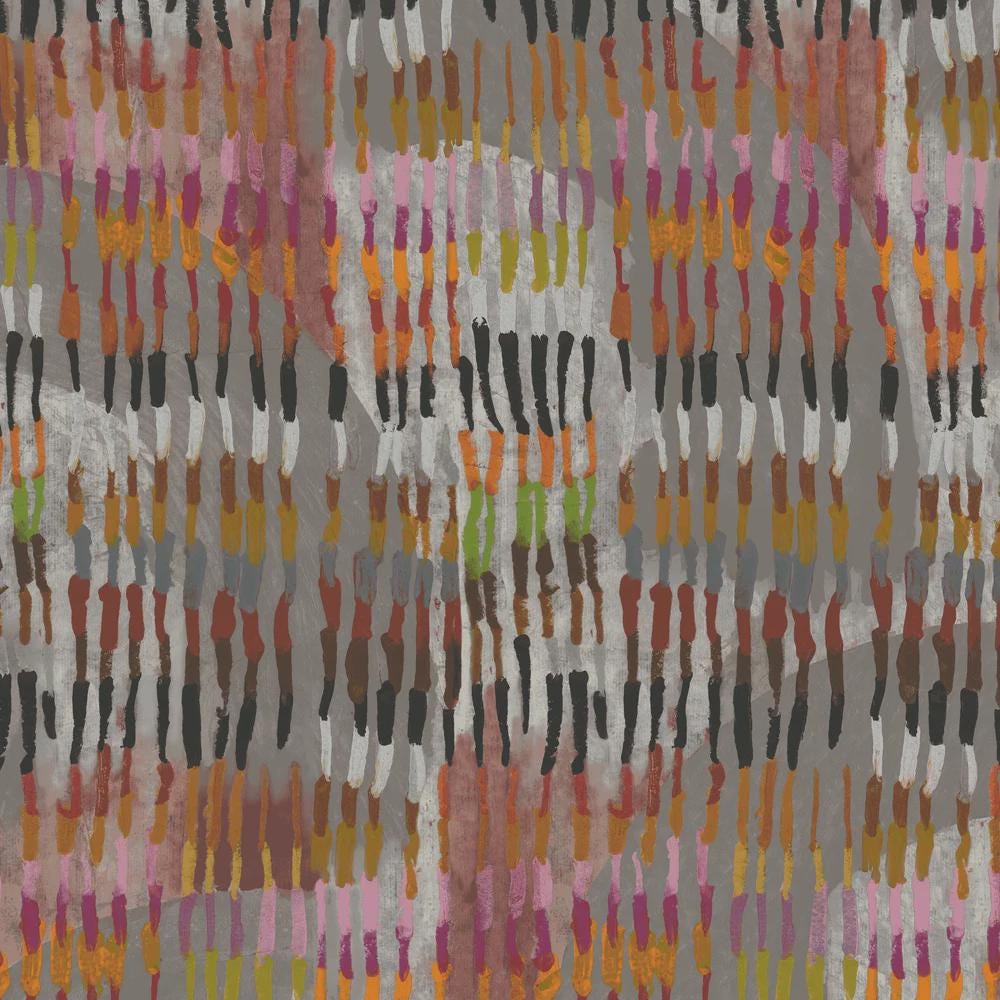 NEW Sketchbook 21 Pheasant Feathers Red and Gray fabric BTHY by Marcia Derse premium quilting cotton