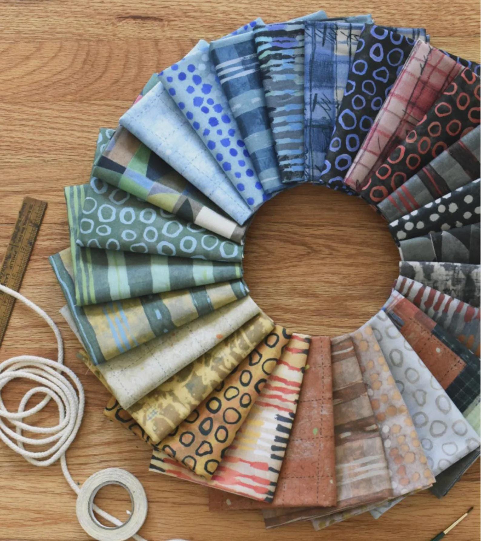 NEW UPCOUNTRY quilt kit with Sketchbook 21 Marcia Derse Premium quilting cottons