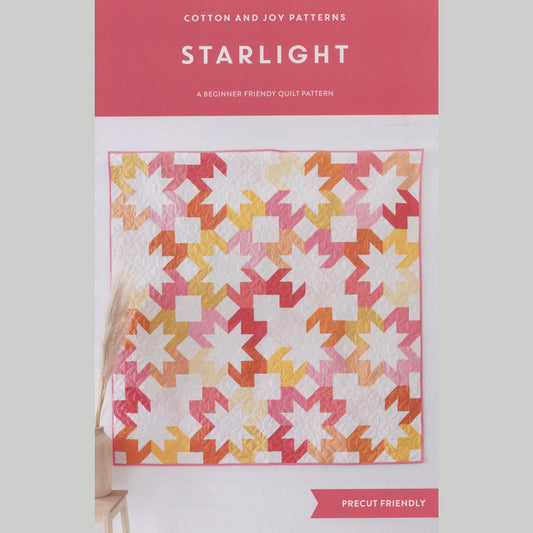 Starlight quilt pattern by Cotton and Joy Patterns Modern Quilt Pattern Modern Quilting