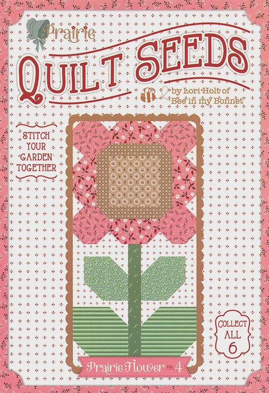 Quilt Seeds Prairie Flower quilt pattern by Lori Holt of Bee in my Bonnet Design Modern Quilt Pattern Modern Quilting