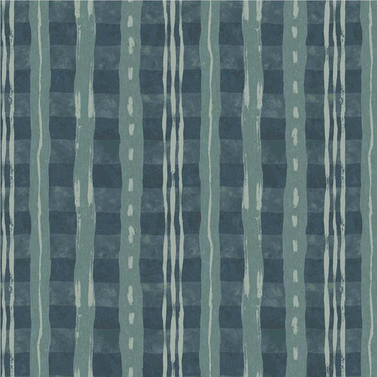 NEW Sketchbook 21 Cloud Drift Ribbons Blue fabric BTHY by Marcia Derse premium quilting cotton