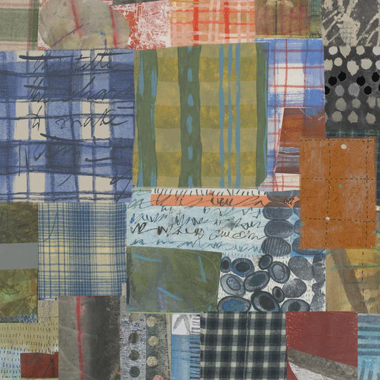 NEW Sketchbook 21 Multicolor Picnic Grounds fabric BTHY by Marcia Derse premium quilting cotton