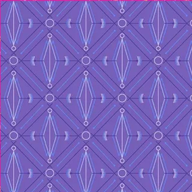 Guicy Guice fabric BTHY Century Prints Deco Glo II Purple by the half yard Premium Andover Fabrics quilting cotton