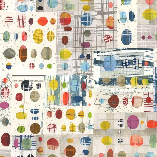 The Plaid Ones (color here) fabric BTHY by Marcia Derse quilting cotton