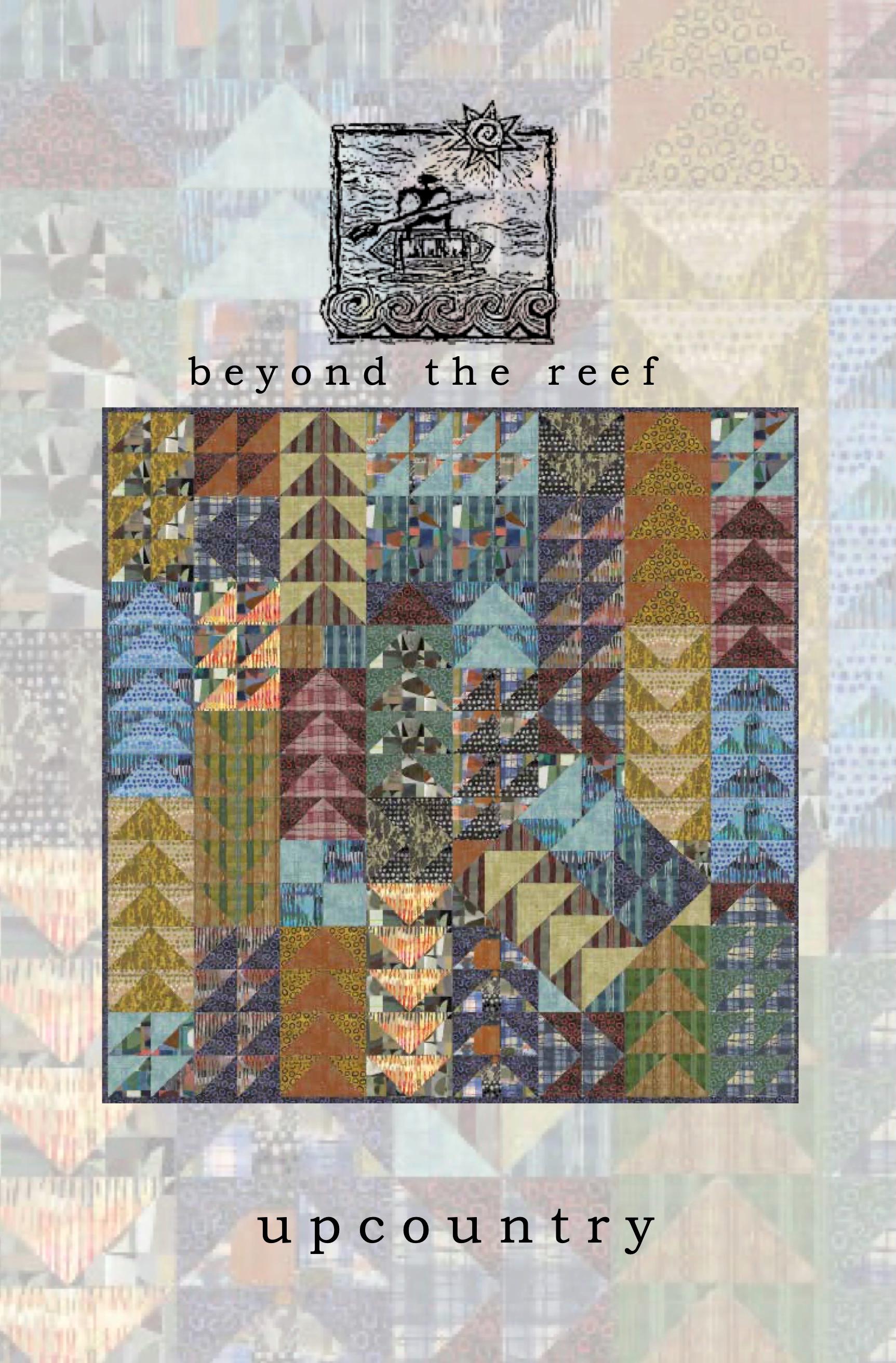 UPCOUNTRY quilt pattern by Natalie Barnes shows Marcia Derse quilting cottons