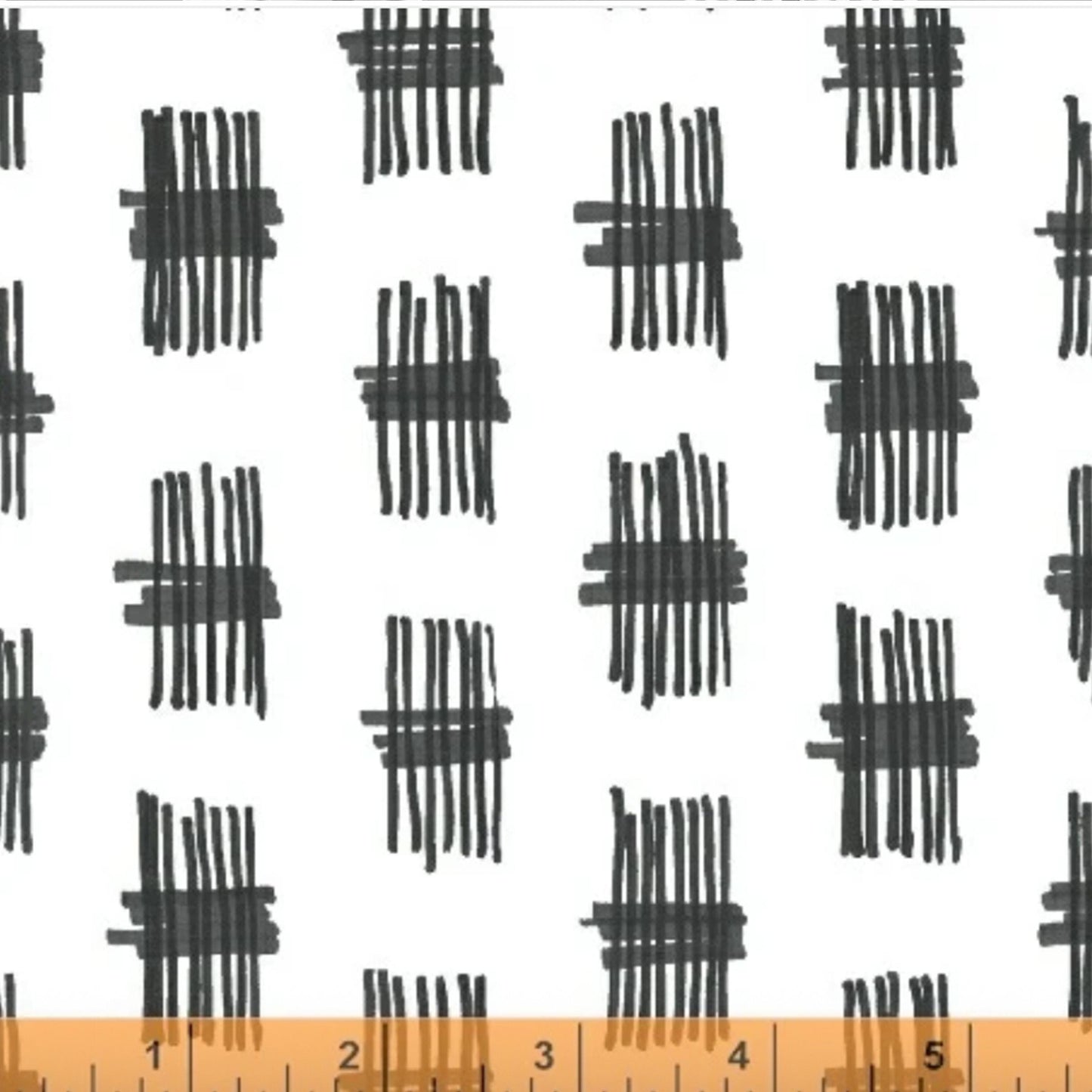 HOMEWARD fabric Natalie Barnes BTHY Black and White quilting cotton