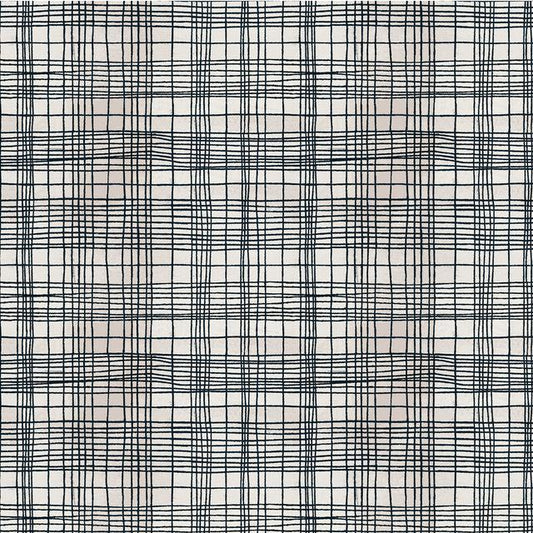 NEW The Plaid One fabric Marcia Derse Theory color Cosmic Web BTHY quilting cotton