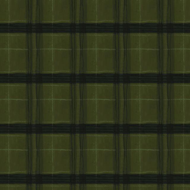 NEW The Plaid One fabric Marcia Derse Window Pane Plaid in Piney BTHY quilting cotton