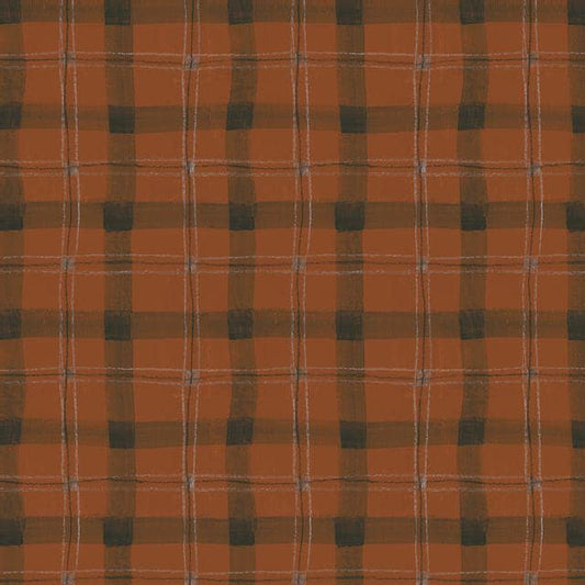 The Plaid One fabric NEW Marcia Derse Proper Color Currant BTHY quilting cotton