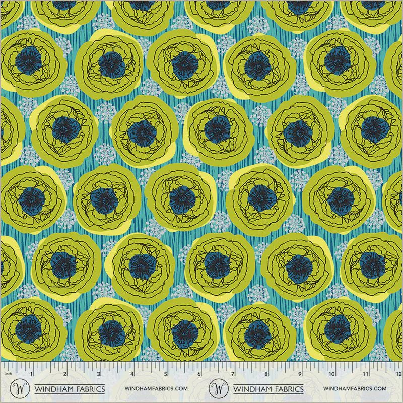 HALF YARD BUNDLE Winding Road Fabric Natalie Barnes 24 half yards Windham Fabrics Quilting Cotton