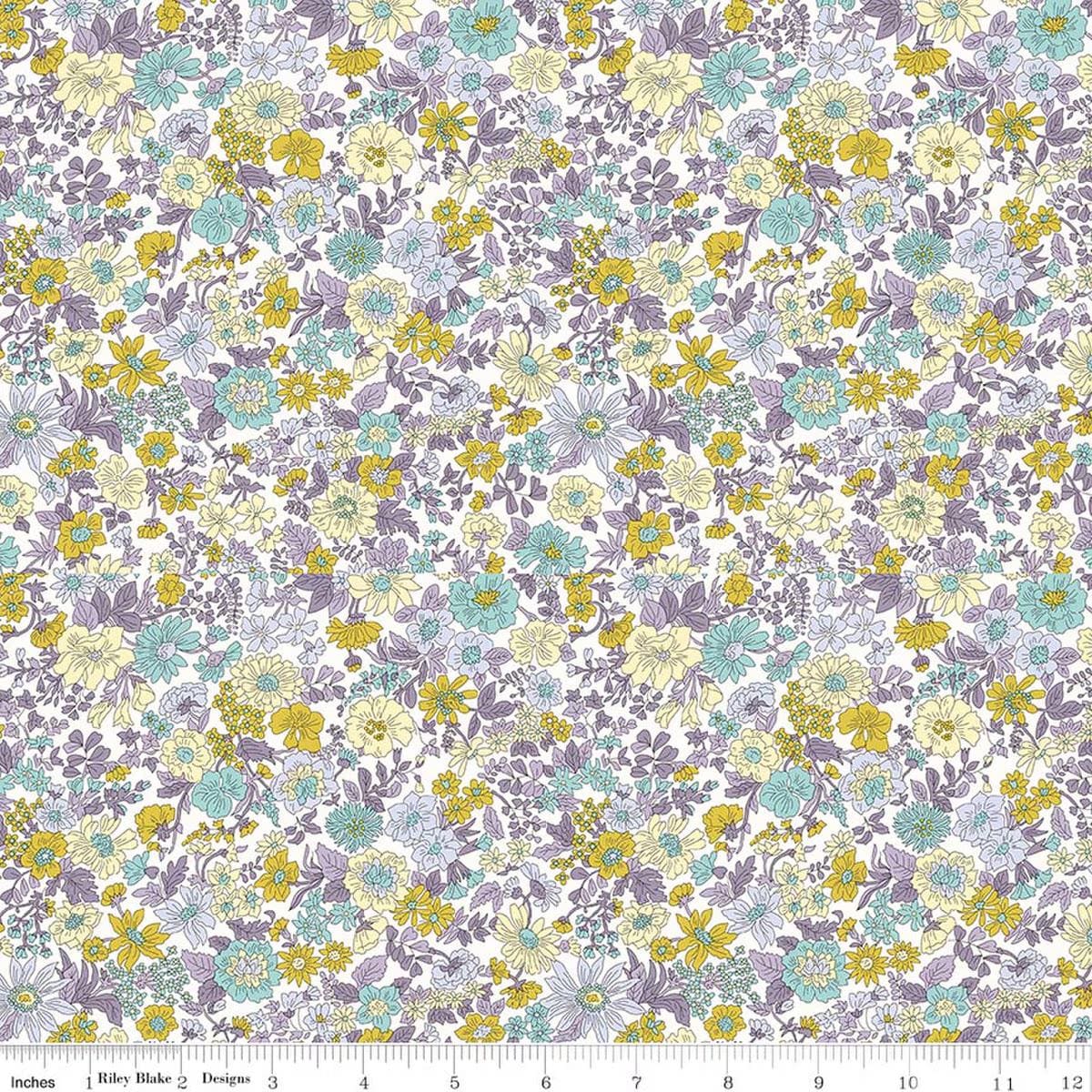 LIBERTY FABRICS Emily Annabelle Color B BTHY Lasenby Cotton