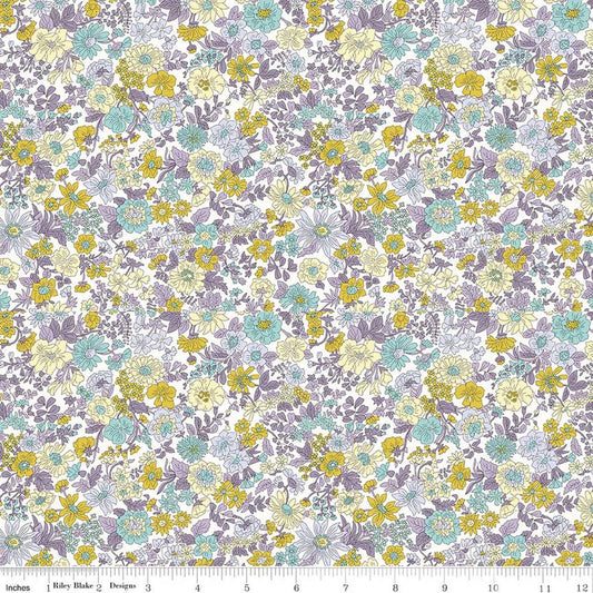 LIBERTY FABRICS Emily Annabelle Color B BTHY Lasenby Cotton